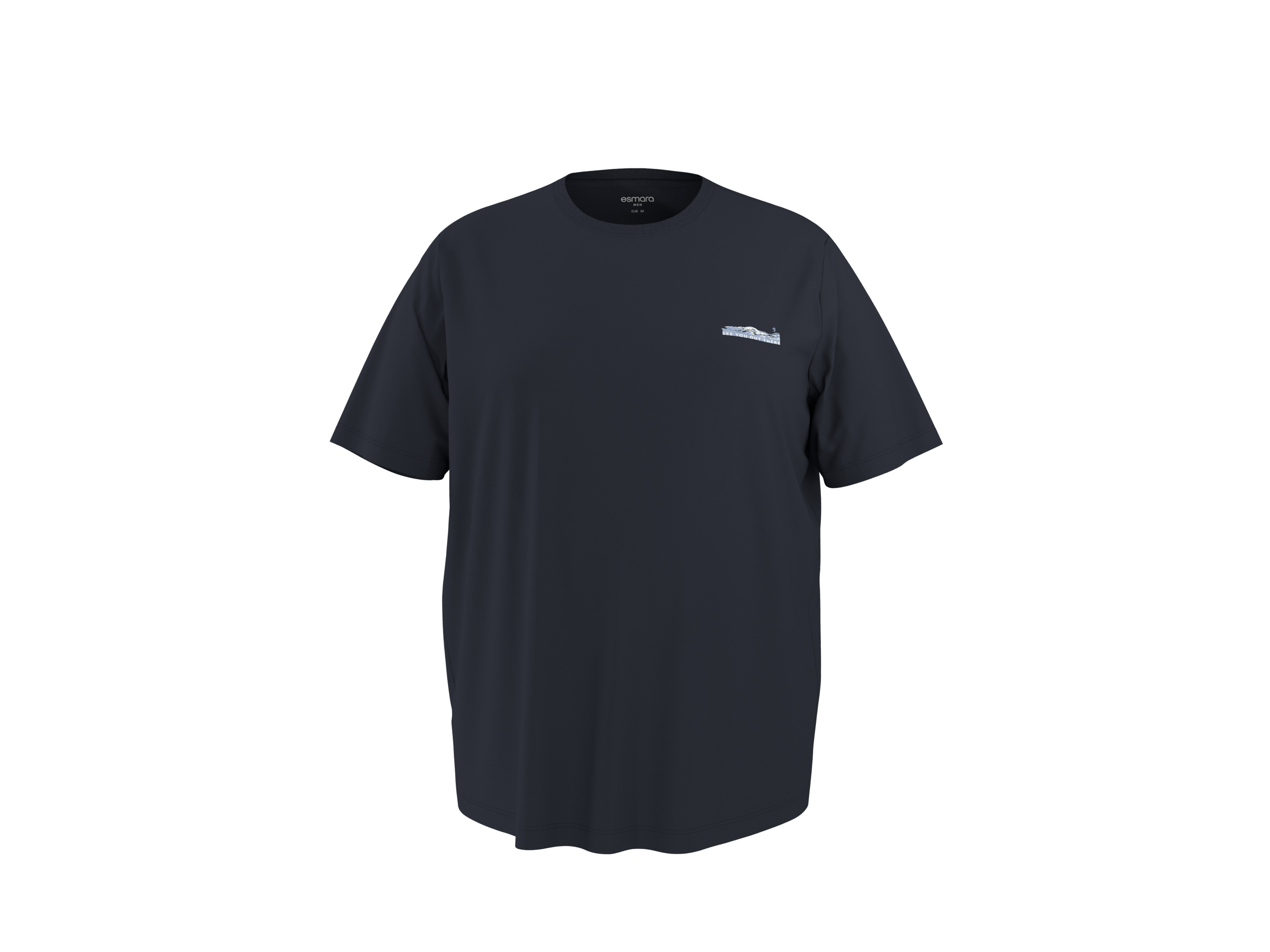 esmara Men Pánské triko (navy modrá, XXL (60/62))