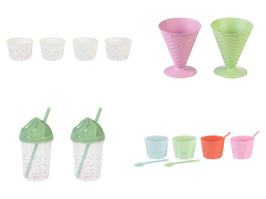 ERNESTO® Sada plastových pohárků