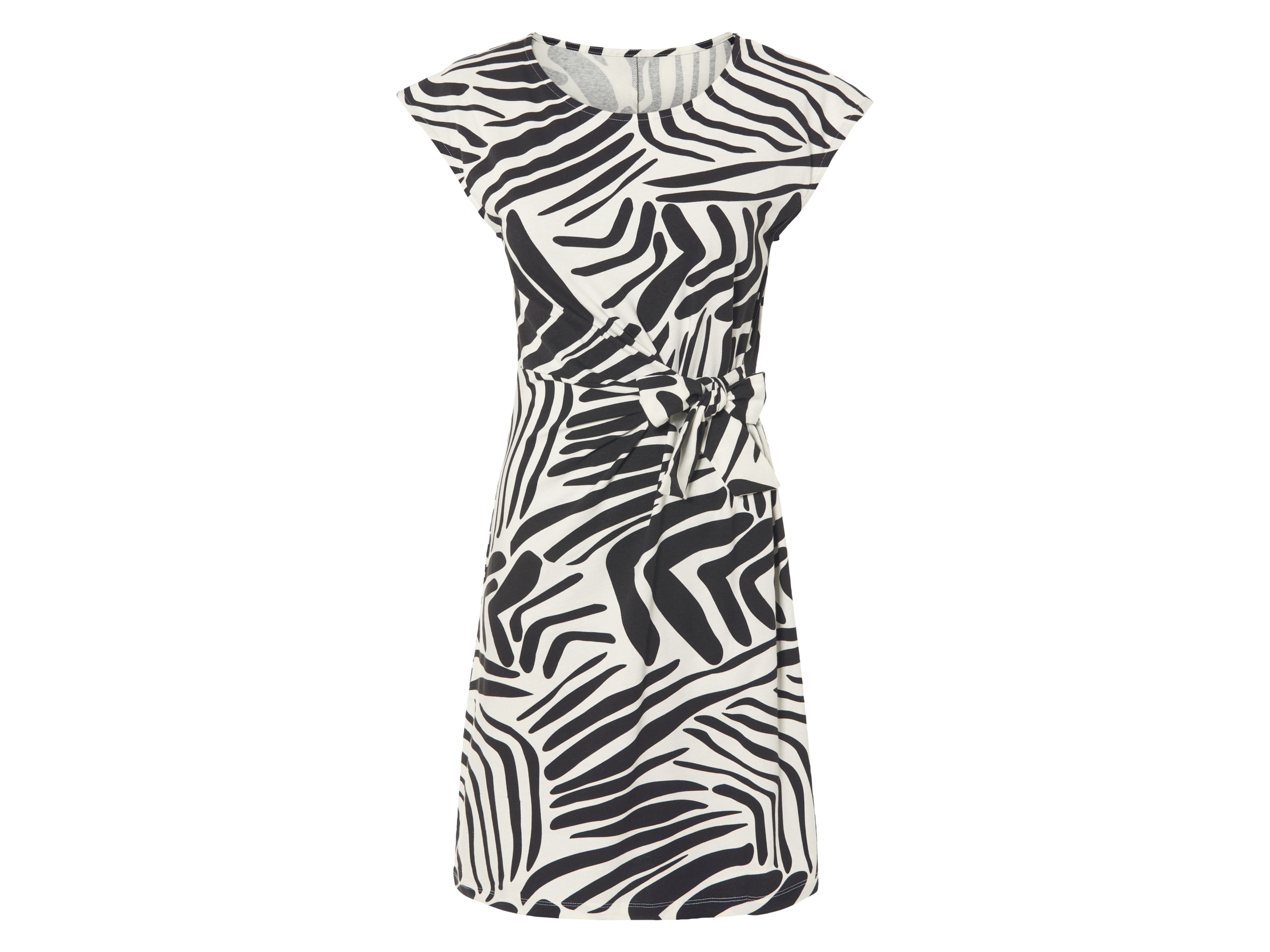 esmara® Dámské šaty (černá/bílá, S (36/38))