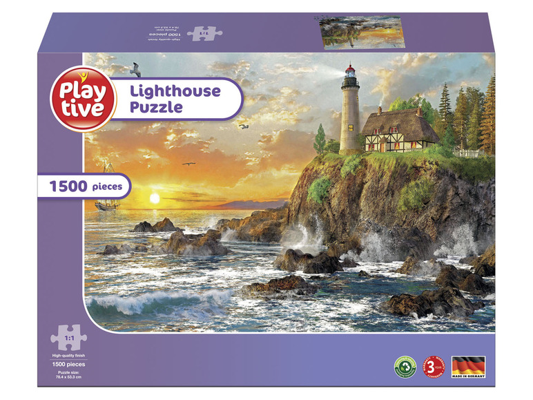  Zobrazit na celou obrazovku Playtive Puzzle, 1500 / 2000 dílků - Obrázek 2