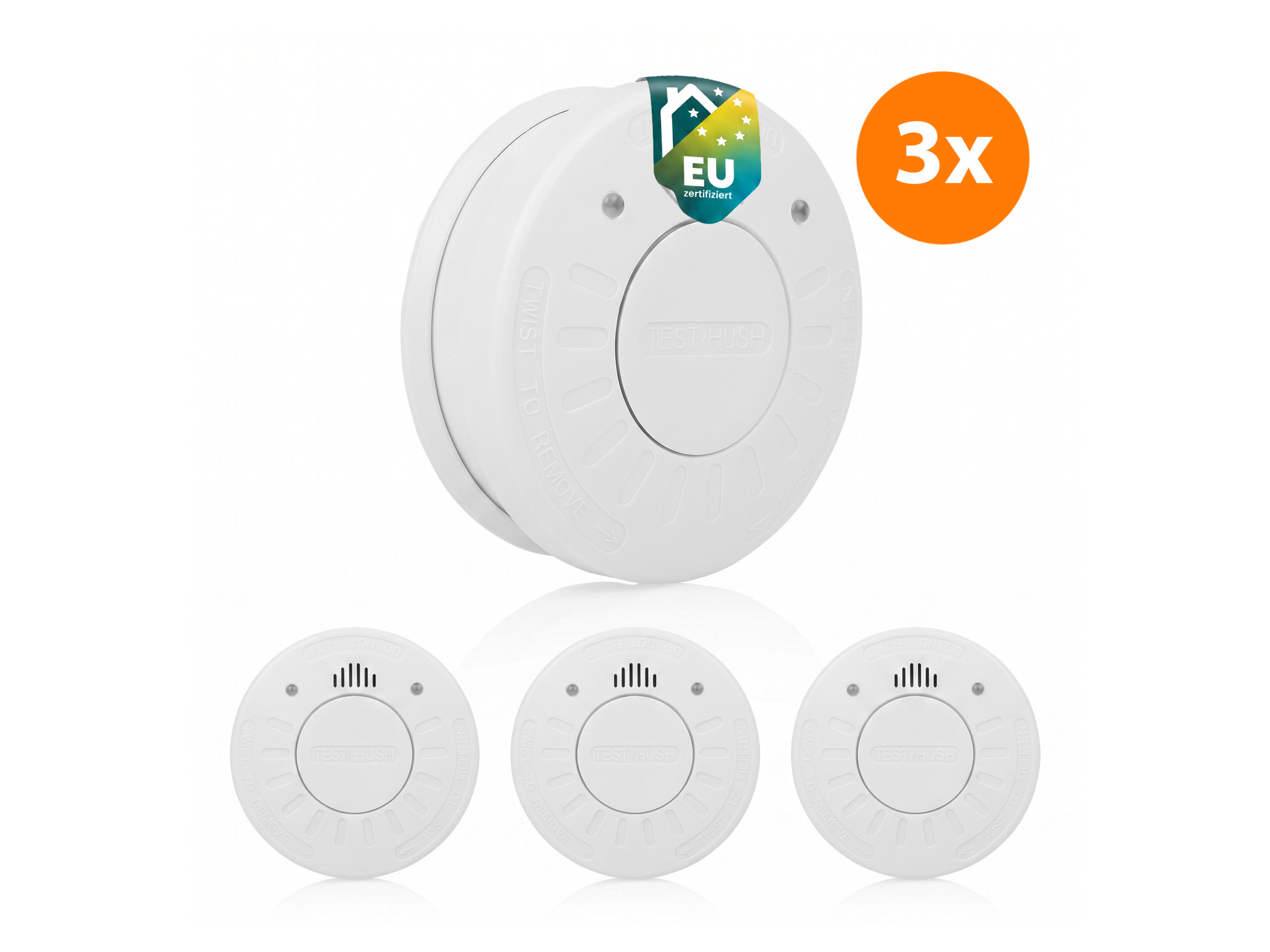 Smartwares Detektor kouře »Rm520«, sada 3 ks.