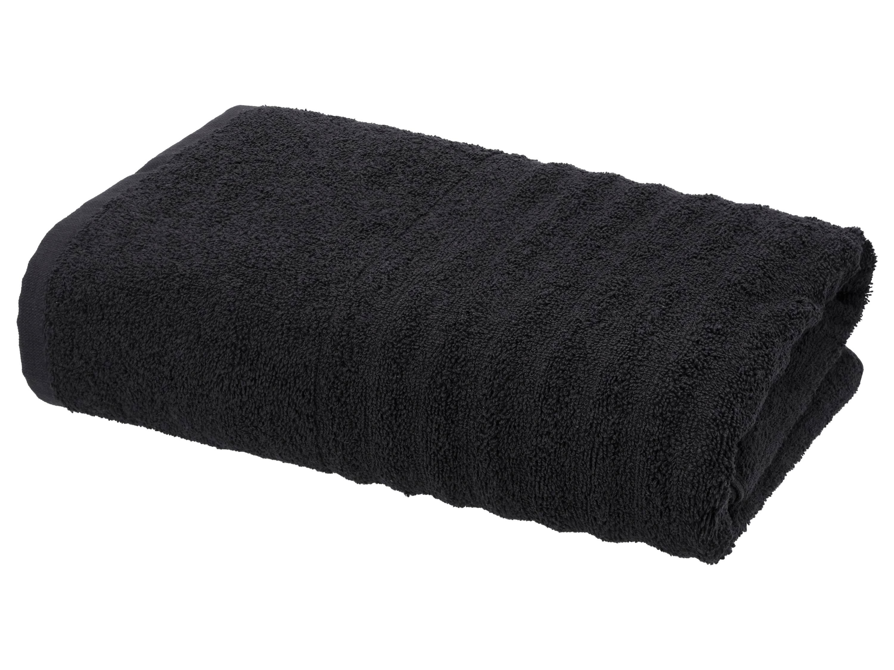 Livarno® Froté osuška, 70 x 140 cm, 500 g/m² (černá)