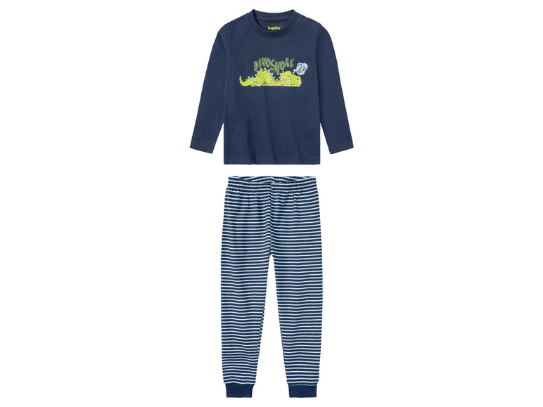 lupilu Chlapecké pyžamo (110/116, navy modrá / pruhy)