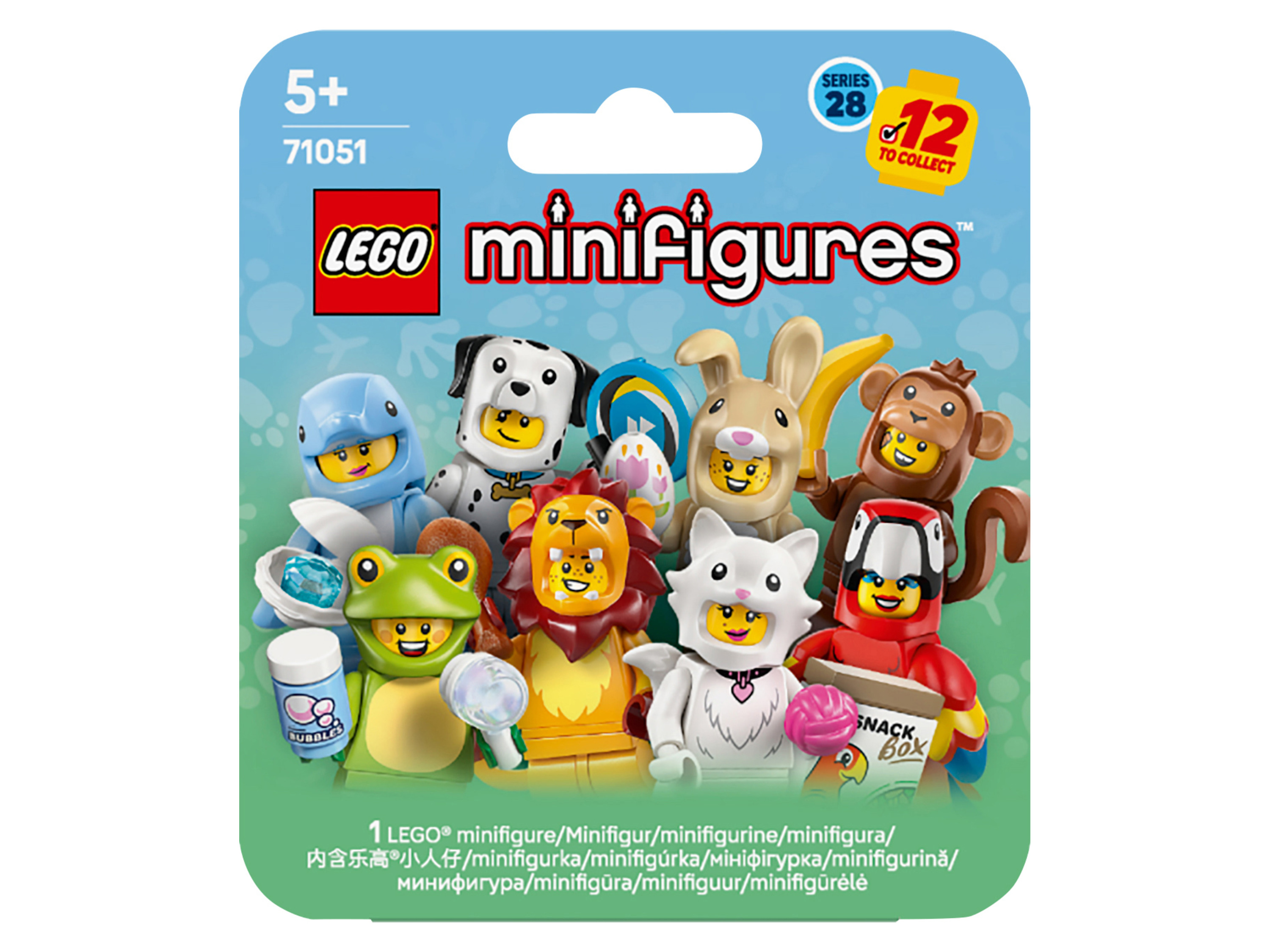 Lego 71051 Minifigurky 28. série – zvířata