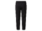 Černé tepláky s kapsou.