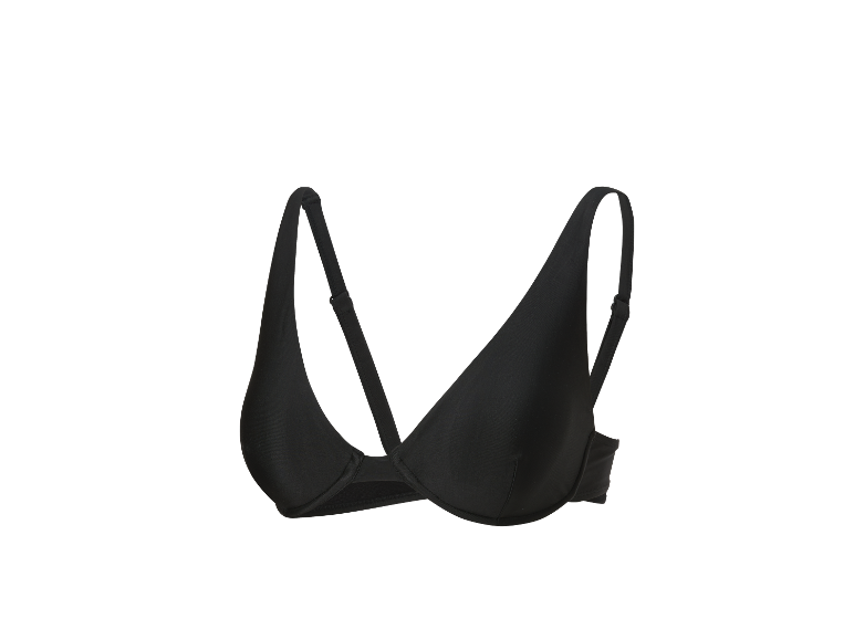 Elegantní černé bikiny, horní díl.