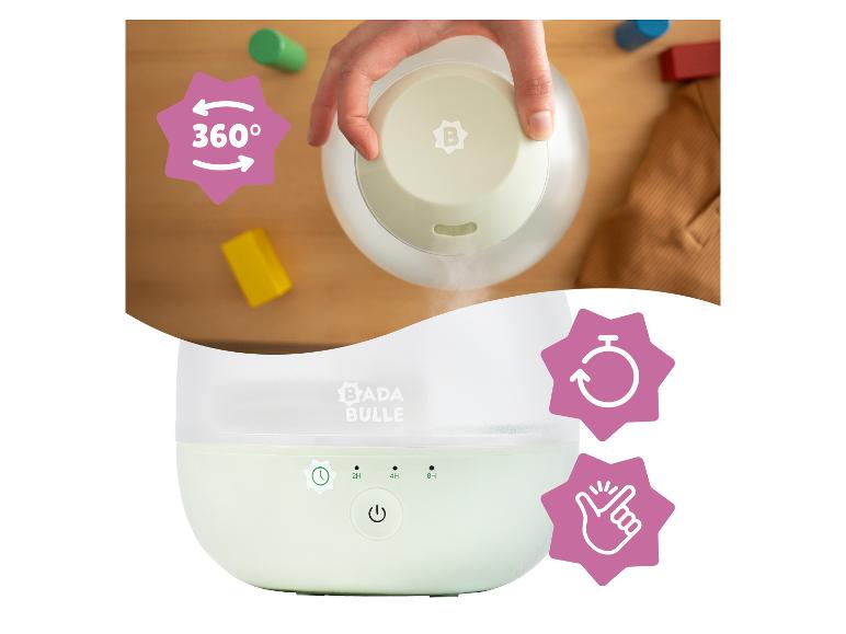 Difuzér aromaterapie Bada Bulle s 360° rozprašovačem.