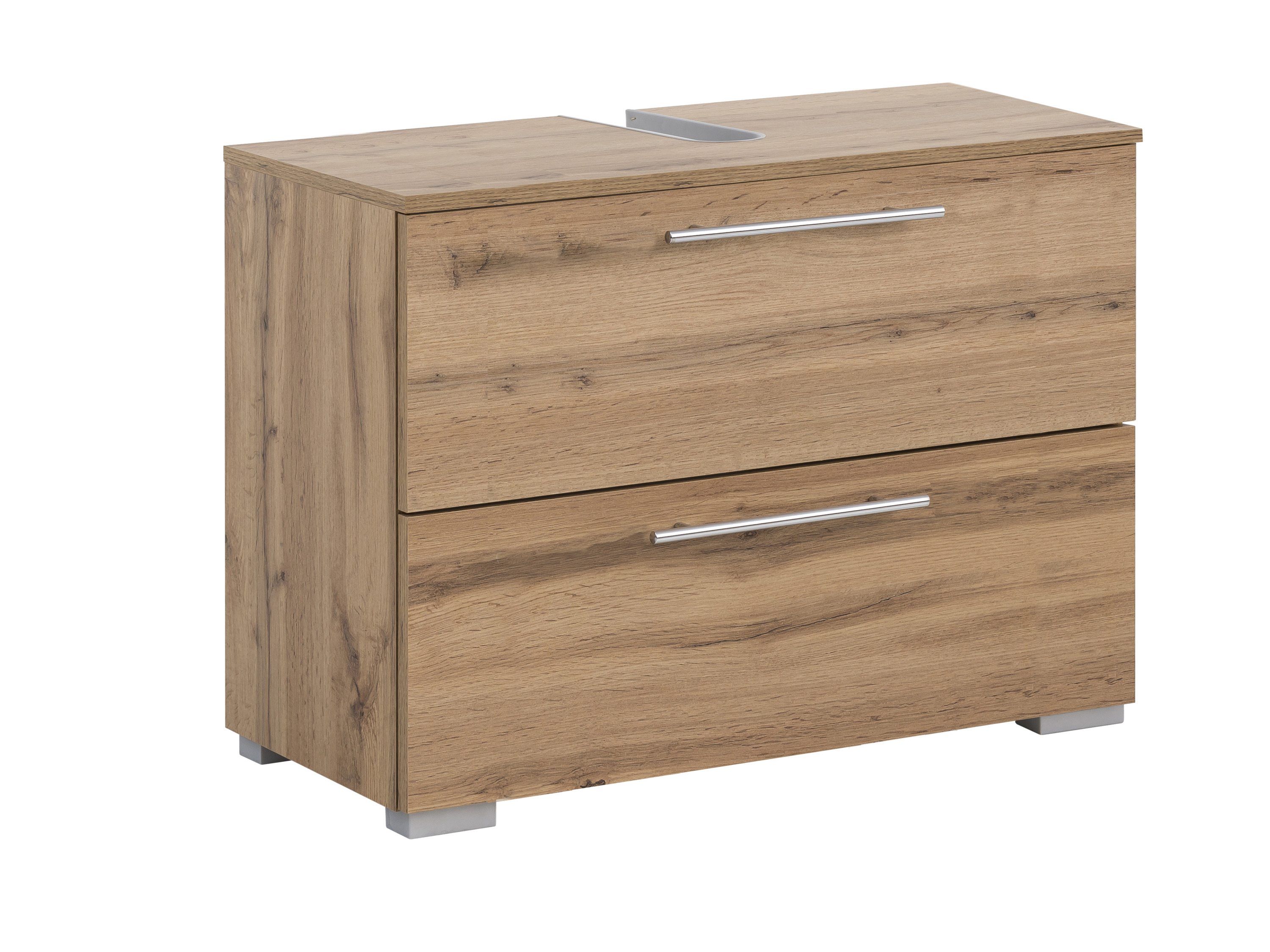 Schildmeyer Koupelnová skříňka pod umyvadlo Carlos (Šířka 80 cm, Dubový venkovský dům)