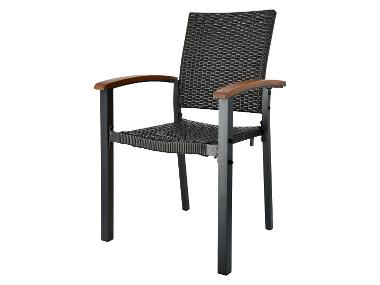 LIVARNO® Stohovatelná židle Valencia, hnědá