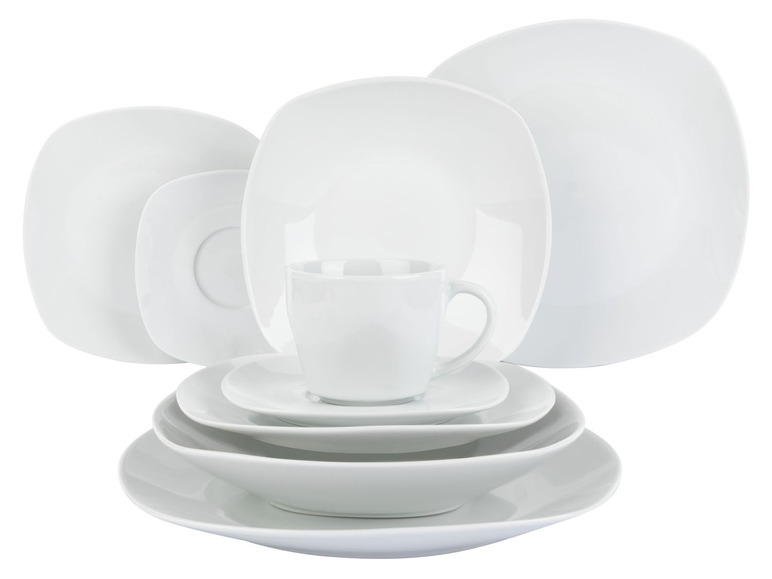  Zobrazit na celou obrazovku ERNESTO® Sada porcelánového nádobí, 30dílná - Obrázek 6