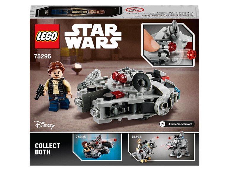  Zobrazit na celou obrazovku LEGO® Star Wars 75295 Mikrostíhačka Millennium Falcon™ - Obrázek 6