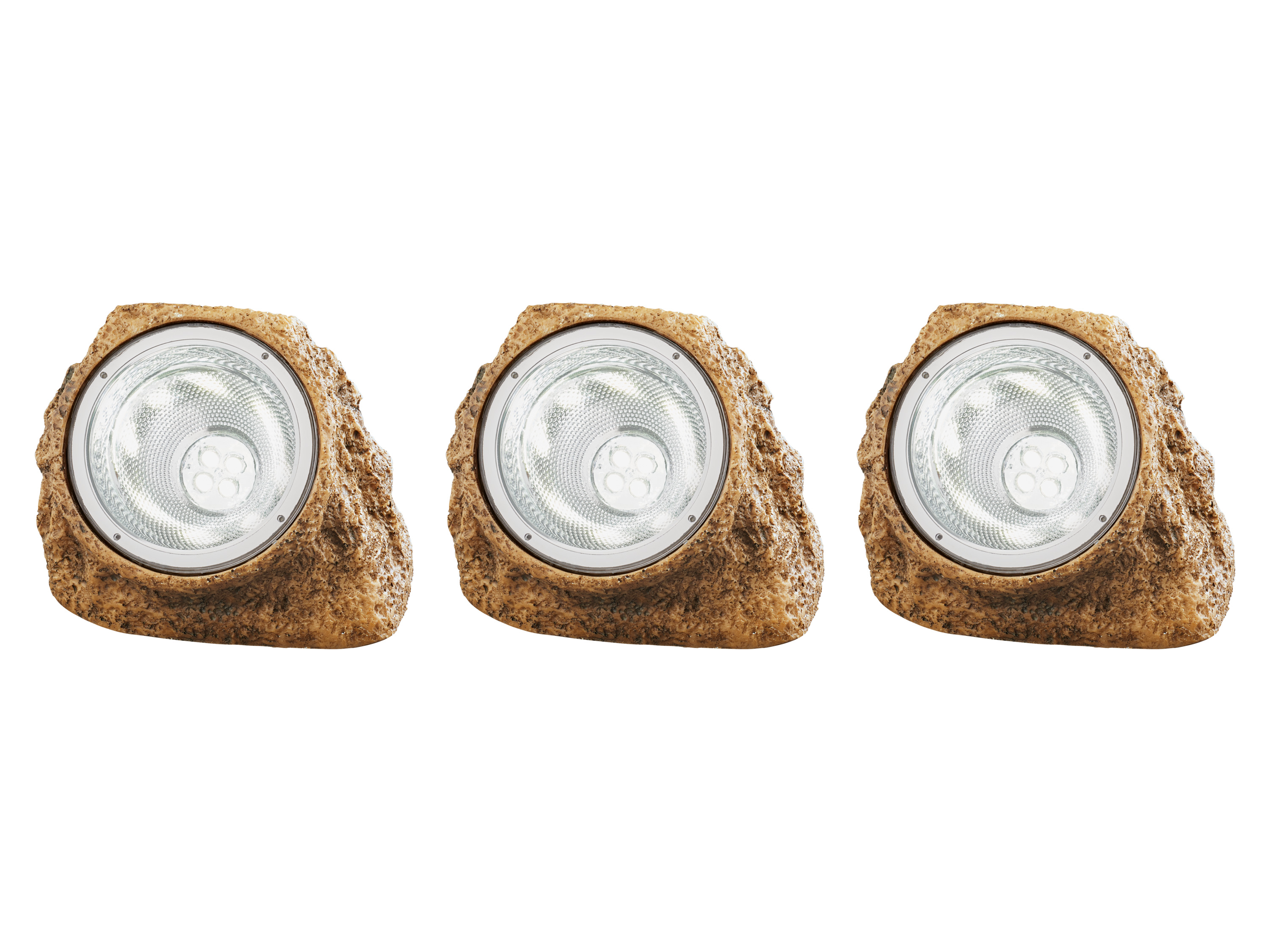 Livarno home Sada solárních LED svítidel, 3dílná/6dílná (3dílná sada/béžová)