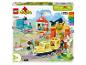 Krabice LEGO Duplo 10428 Velký interaktivní komunitní vlak, s vlakem, figurkami a doplňky.