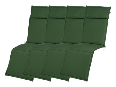 Sada potahů na křeslo Houston, 167 x 50 x 4 cm, 4dílná, zelená