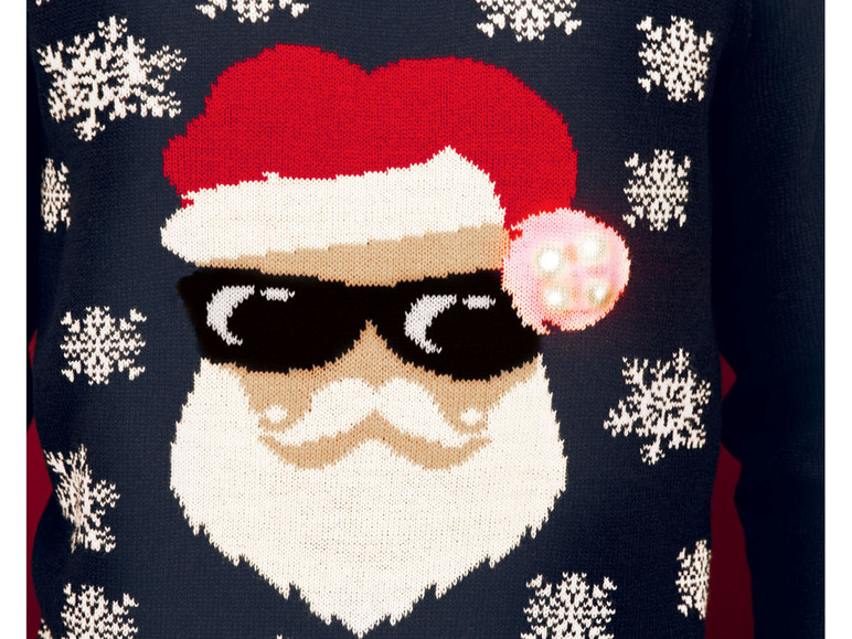  Zobrazit na celou obrazovku LIVERGY Pánský vánoční svetr s LED - Obrázek 10