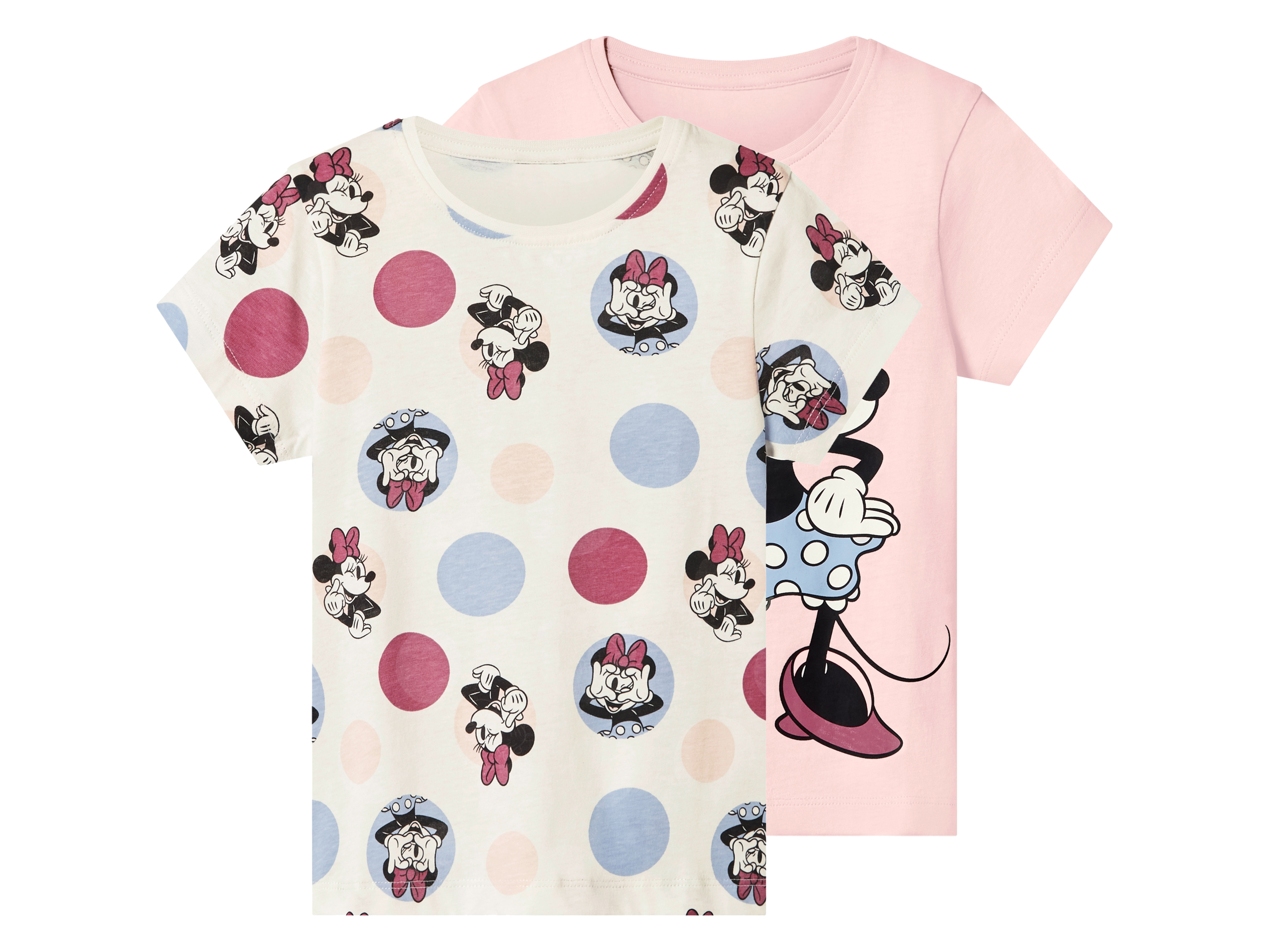 Dětské triko, 2 kusy (Minnie Mouse, 122/128)