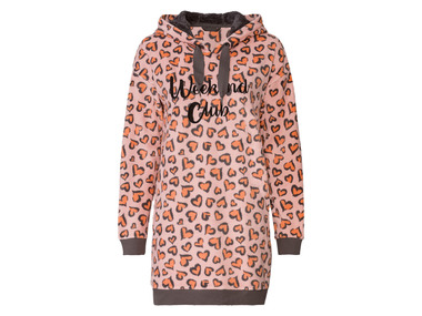 Dámské plyšové šaty (vzorovaná, XS (32-34))