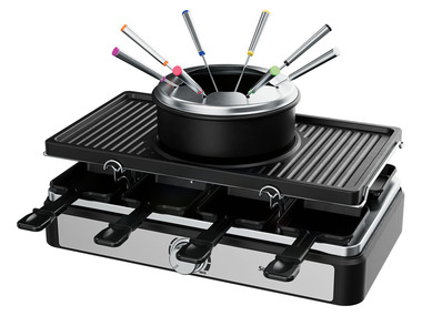 SILVERCREST® KITCHEN TOOLS Kombinovaný gril na fondue a raclette SRFG 1400 A1