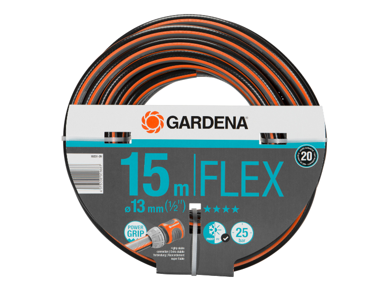 Zahradní hadice Gardena Flex 15m, 13mm, mrazuvzdorná.