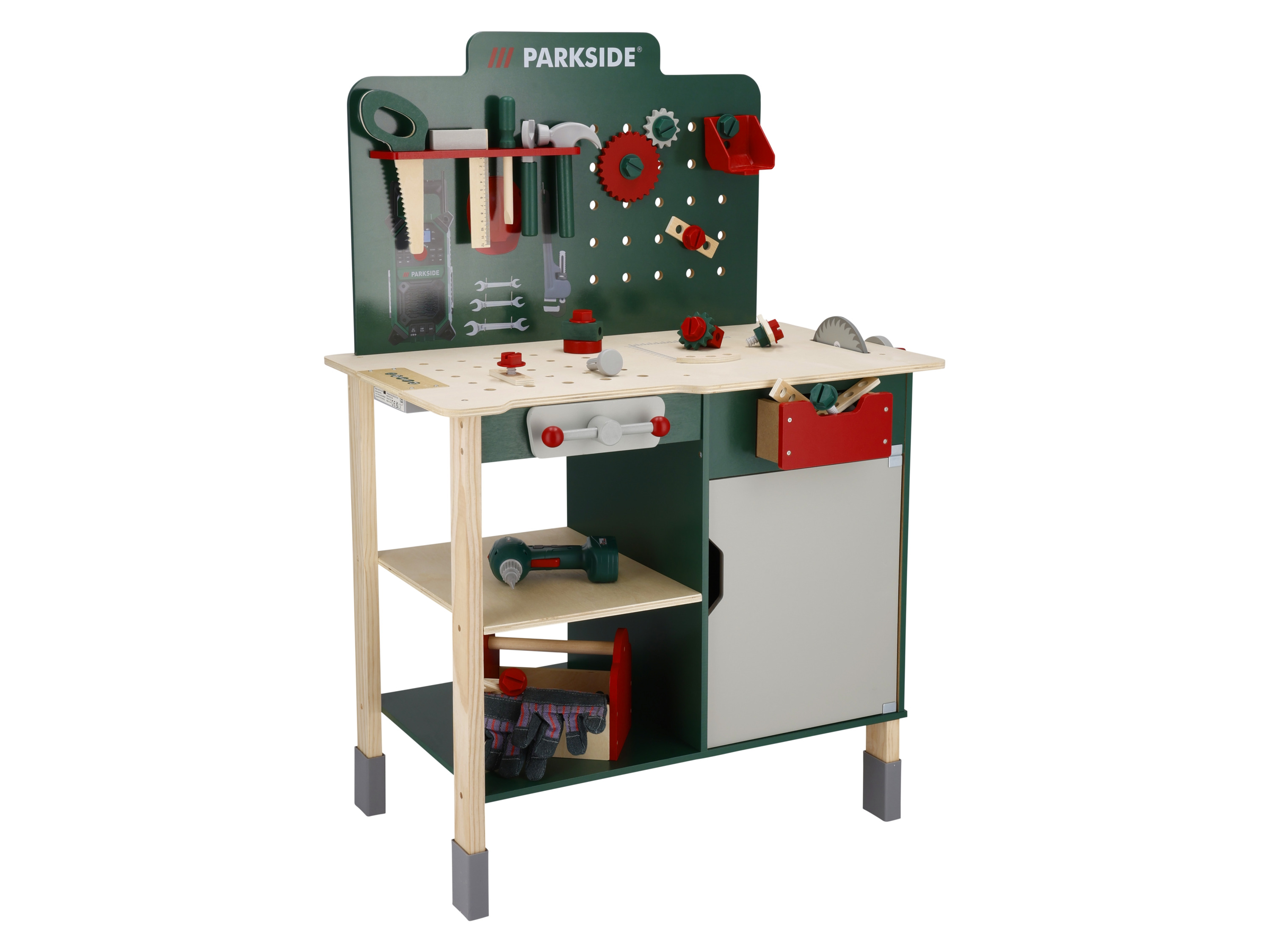 lupilu® Dílenský ponk s nářadím