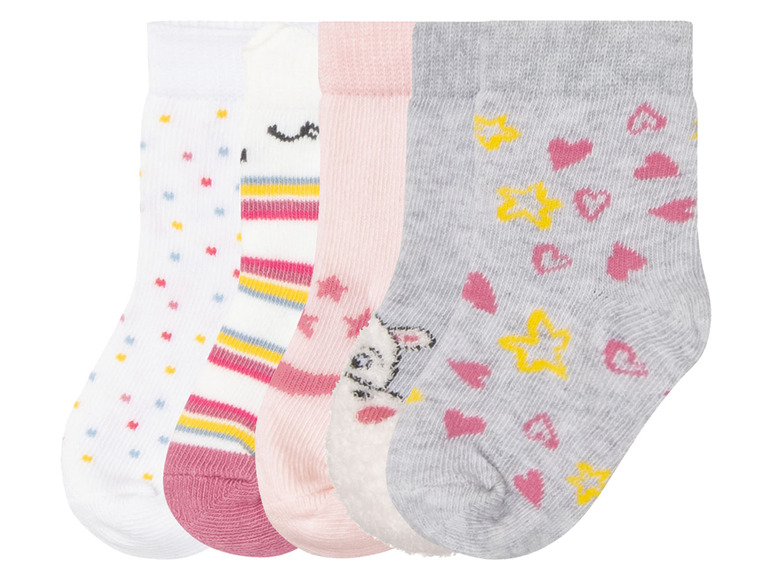  Zobrazit na celou obrazovku lupilu Dívčí ponožky s BIO bavlnou, 5 párů - Obrázek 11