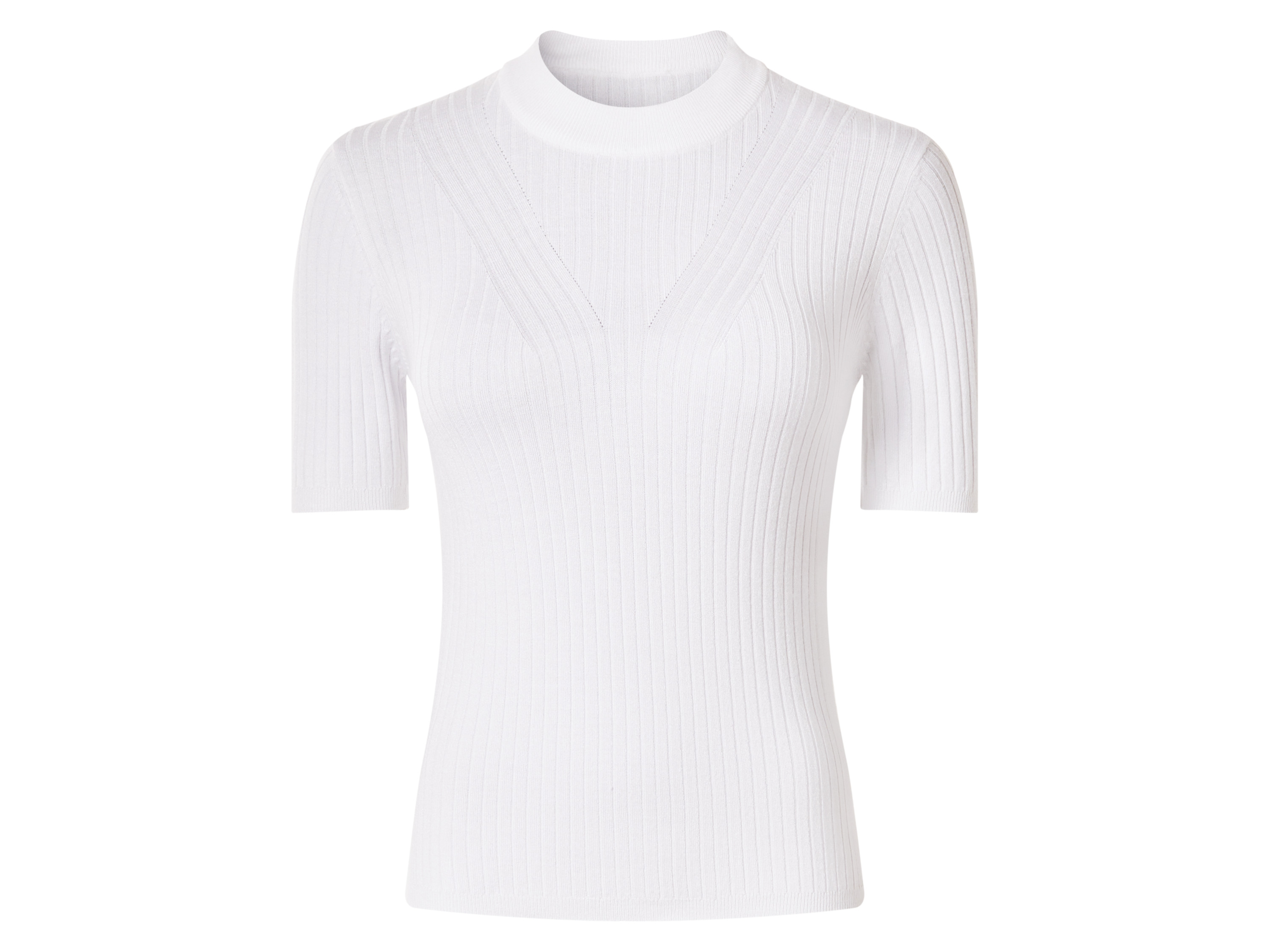 esmara® Dámský úpletový svetr (bílá, S(36/38))