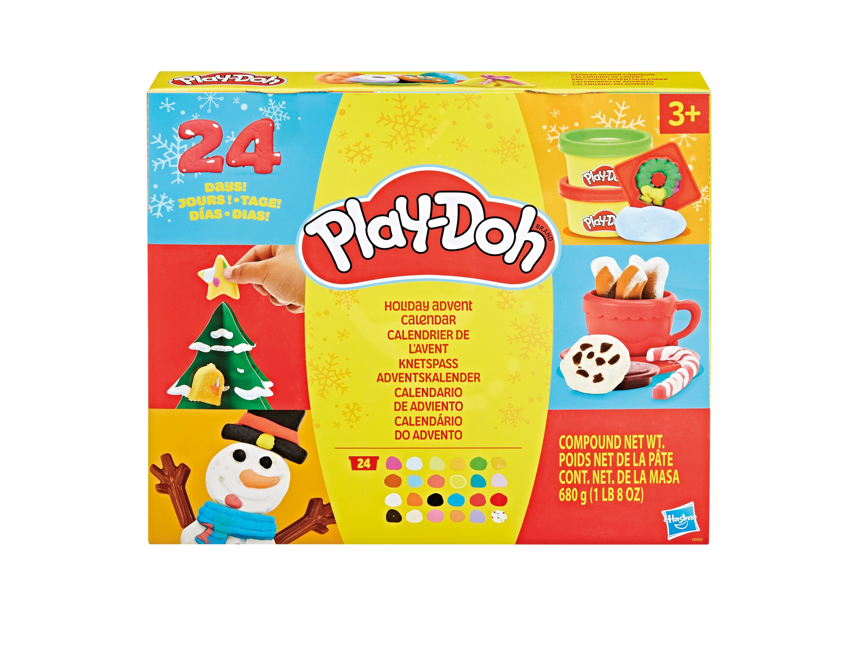 Play Doh Adventní kalendář