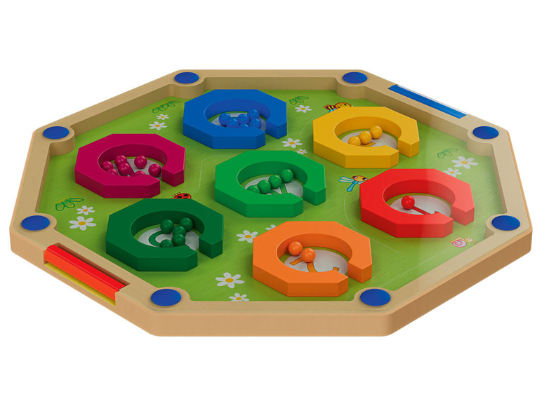  Zobrazit na celou obrazovku Playtive Dřevěná výuková hra Montessori - počítání - Obrázek 3