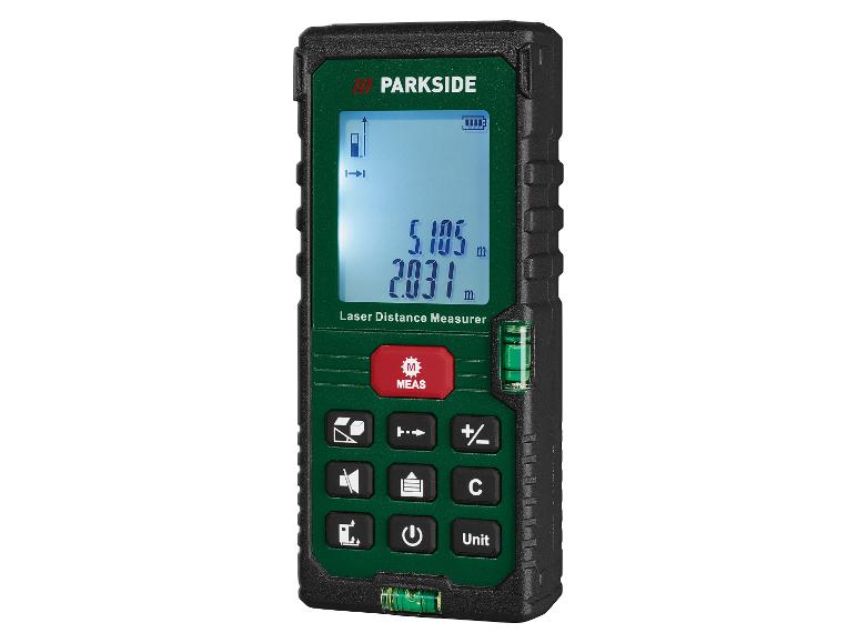 Parkside laserový dálkoměr.
