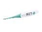 Digitální teploměr Vitalcontrol s teplotou 98,6 stupňů Fahrenheita.