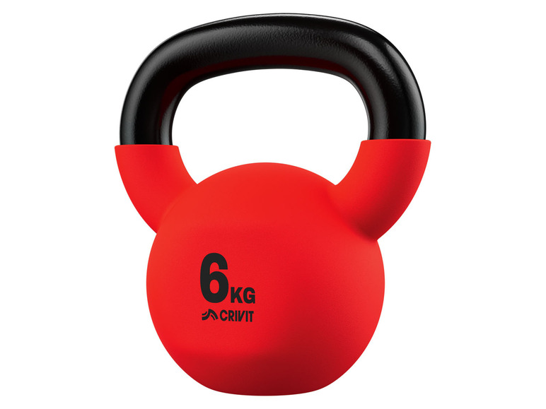  Zobrazit na celou obrazovku CRIVIT Posilovací činka Kettlebell, 6 kg - Obrázek 2