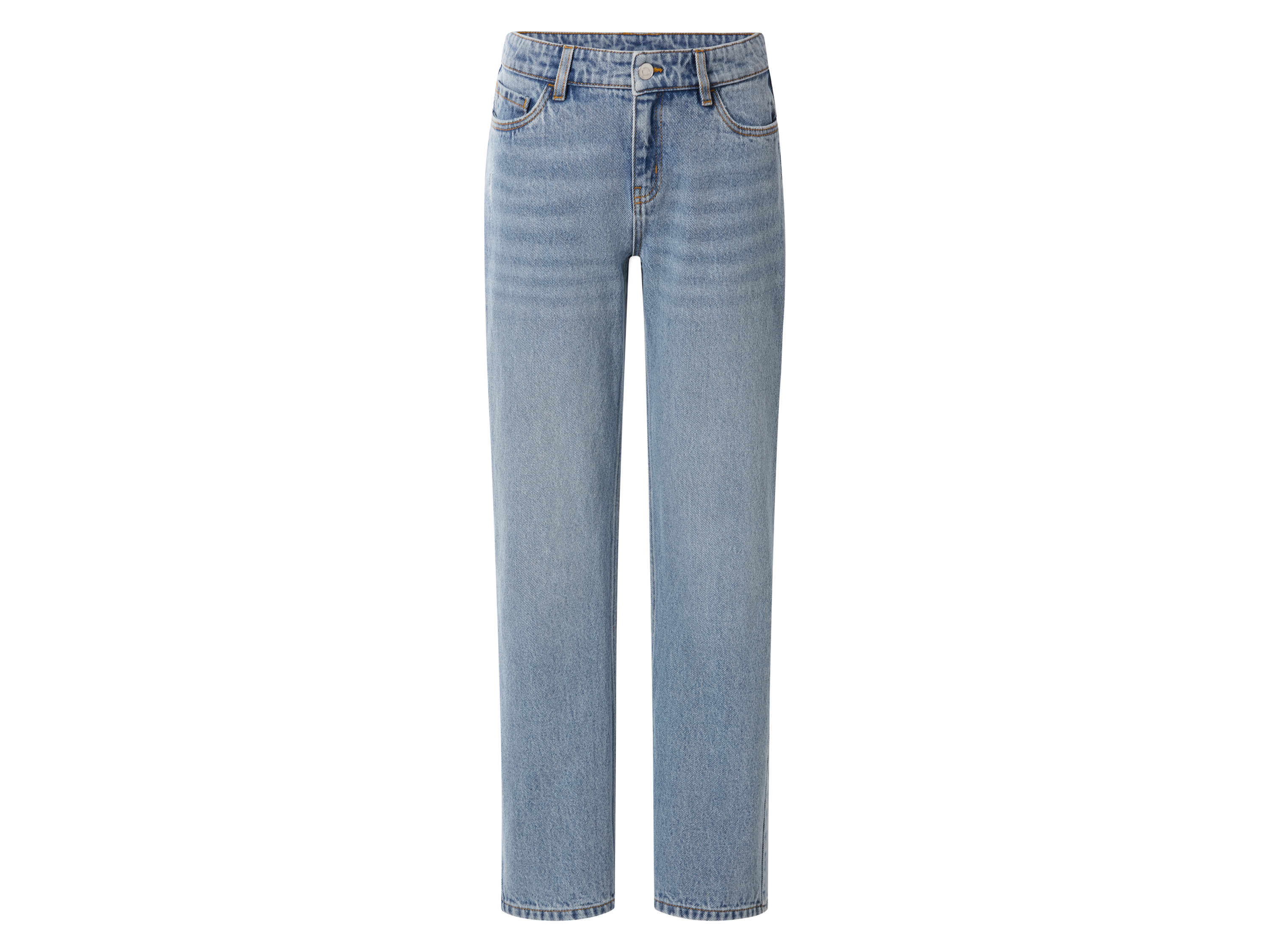 Esmara Kids Dívčí džíny / Straight Fit (světle modrá, 158)