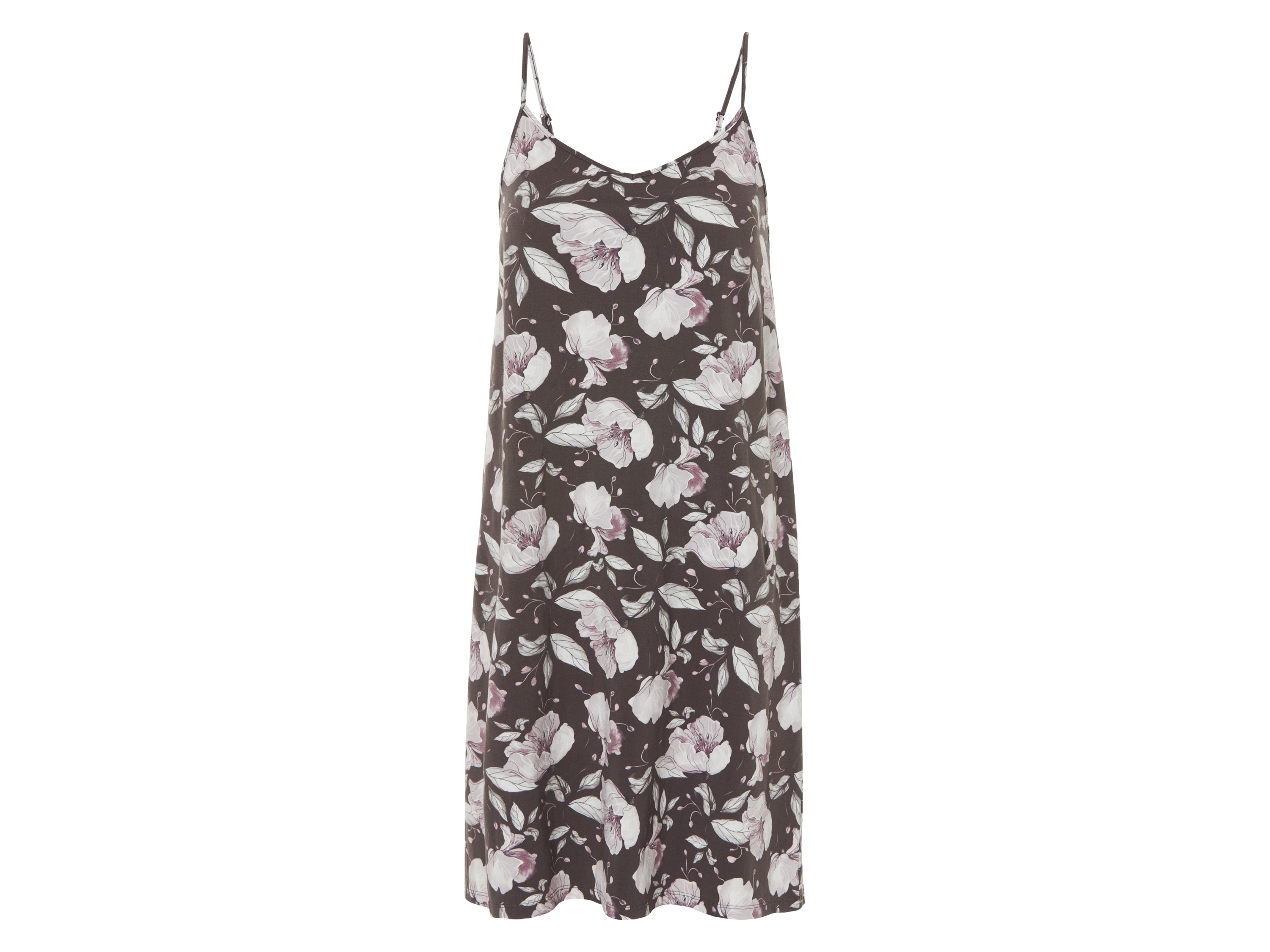 esmara® Dámská noční košile (šedá, L(44/46))