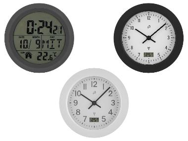 AURIOL® Koupelnové hodiny řízené rádiovým signálem