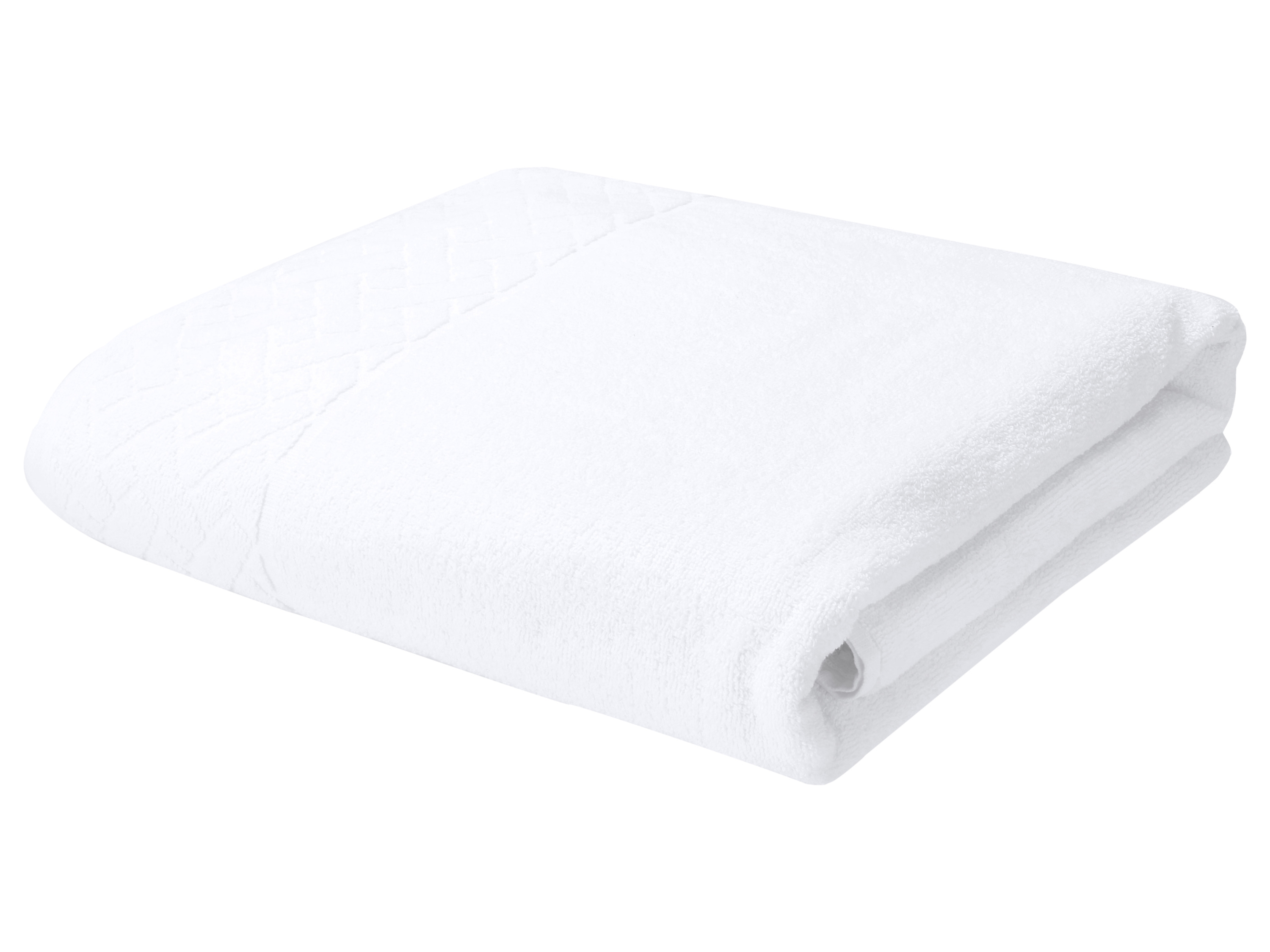 Livarno® Froté osuška, 100 x 150 cm, 450 g/m2 (bílá)