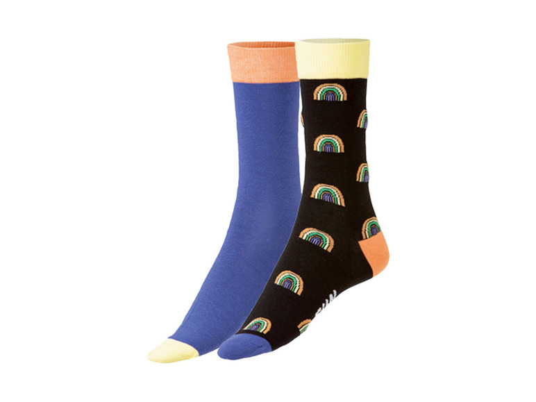  Zobrazit na celou obrazovku Fun Socks Dámské / Pánské ponožky, 2 páry - Obrázek 9