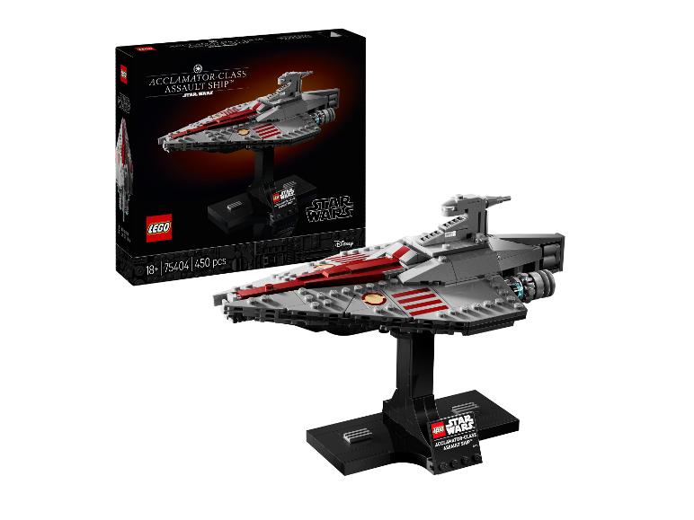 Model a krabice LEGO Star Wars Acclamator-Class Assault Ship