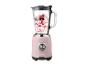 Růžový mixér SilverCrest s ovocným smoothie.