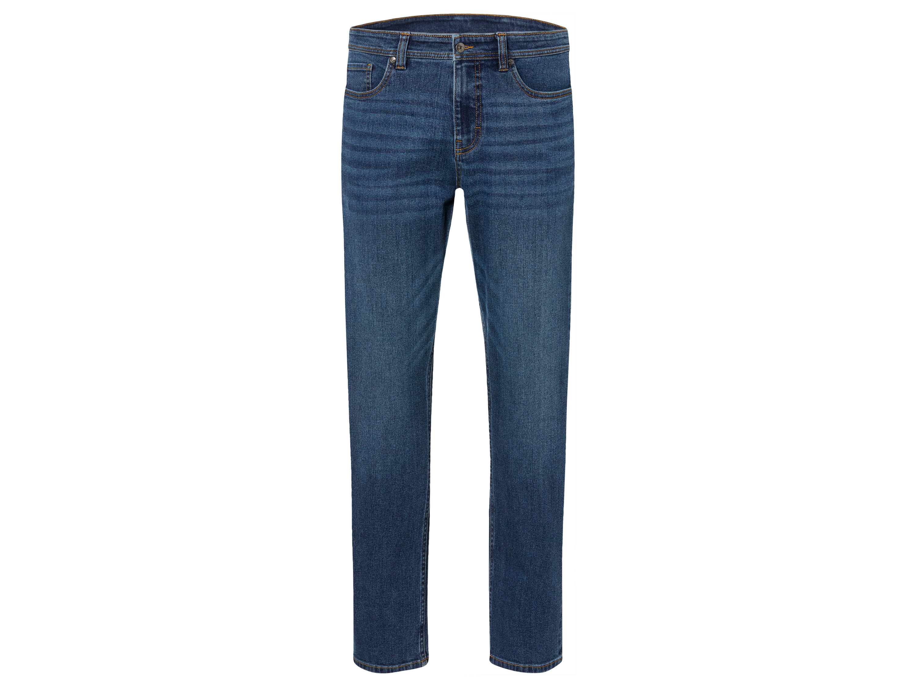 Livergy® Pánské džíny "Relaxed Fit" (52 (36/32), středně modrá)
