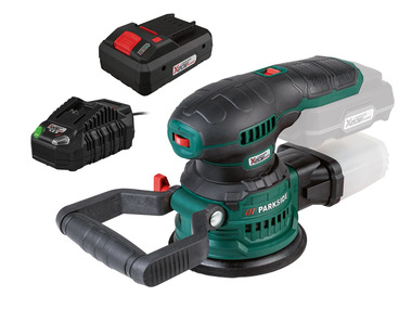 PARKSIDE® Aku excentrická bruska PAEXS 20-Li B2, Smart 4 Ah