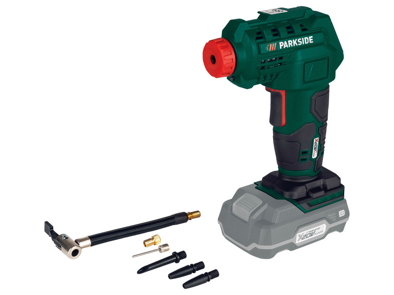  Zobrazit na celou obrazovku PARKSIDE® Aku kompresor PAK 20-Li B2 a pumpa PALP 20-Li B2, 2x 2 Ah - Obrázek 3
