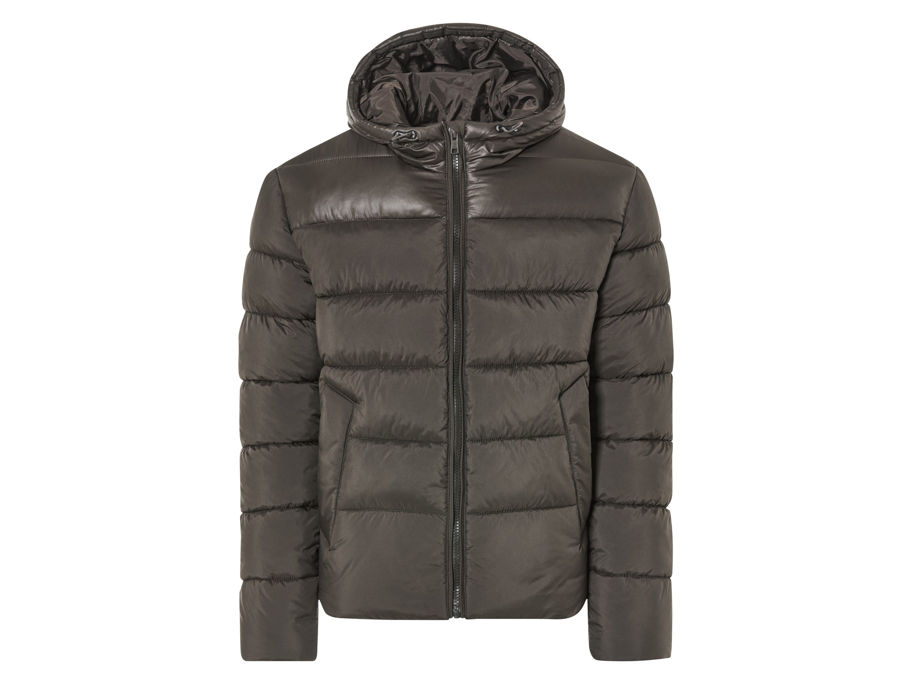 Livergy® Pánská prošívaná termo bunda (M (48/50), hnědá)