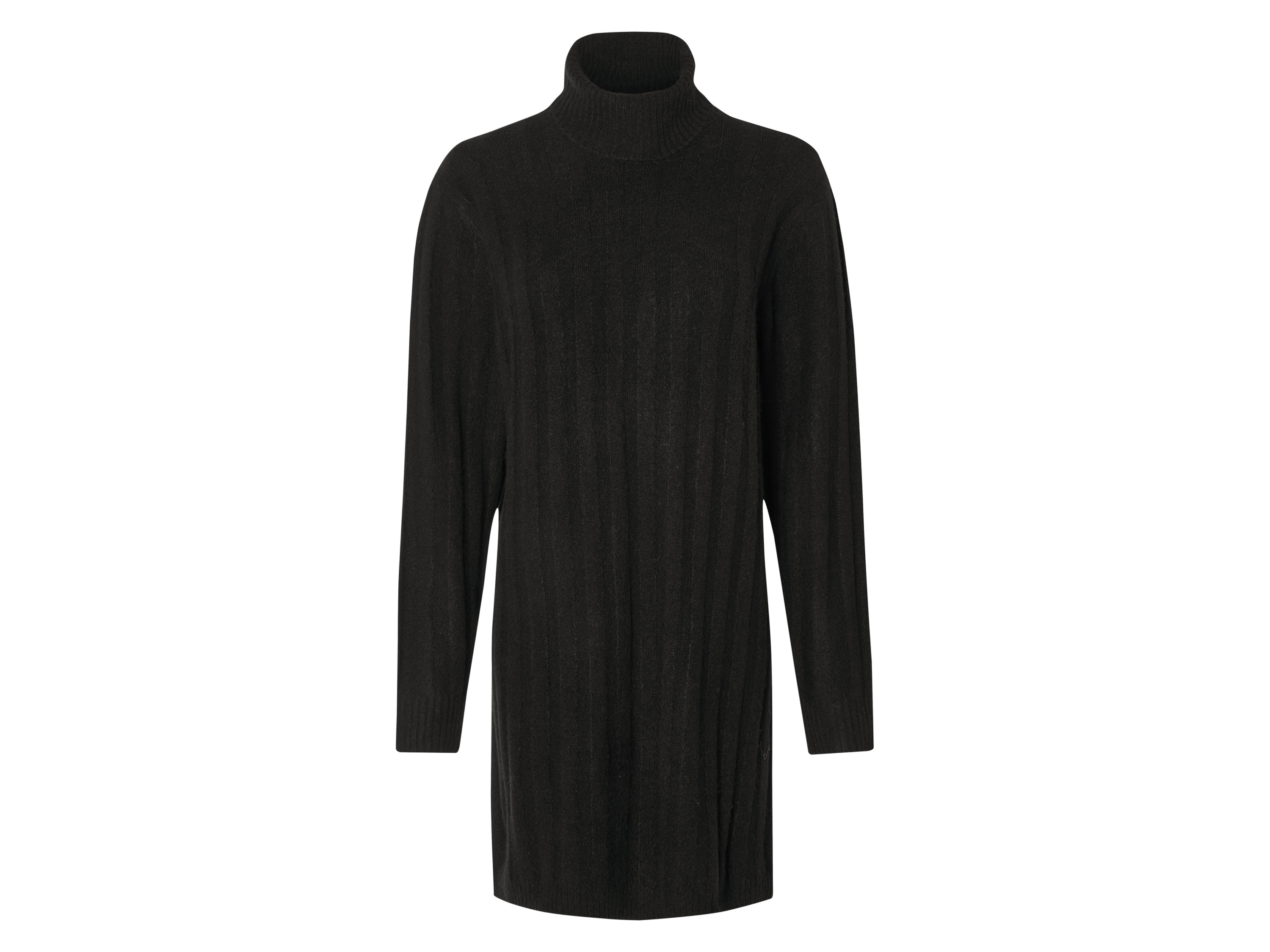 esmara® Dámské úpletové šaty (černá, S(36/38))