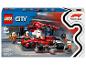 Sada LEGO City F1 Pit Stop & Pit Crew s vozem Ferrari.