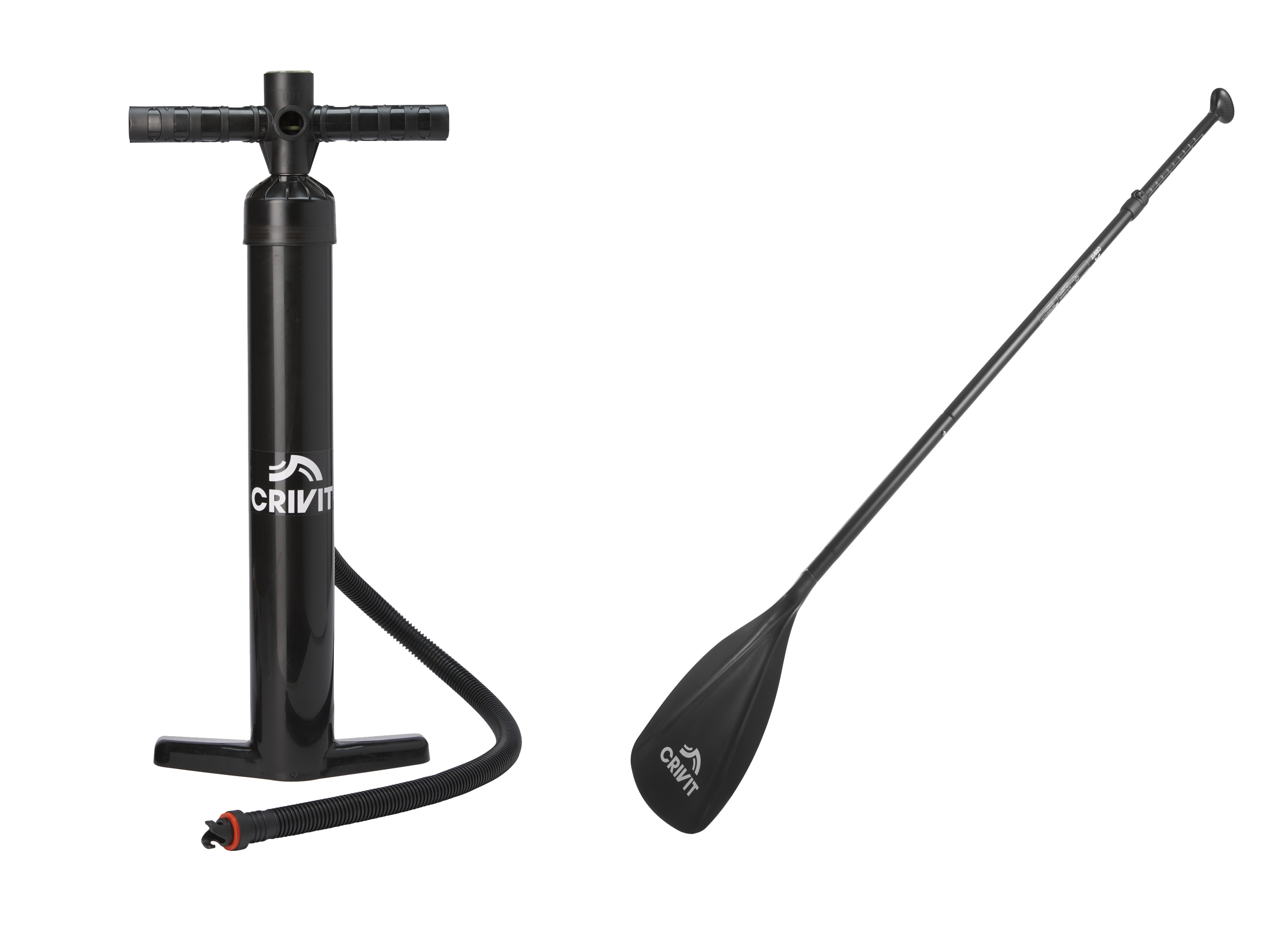 CRIVIT Pumpa pro paddleboard / Pádlo pro paddleboard  - 1