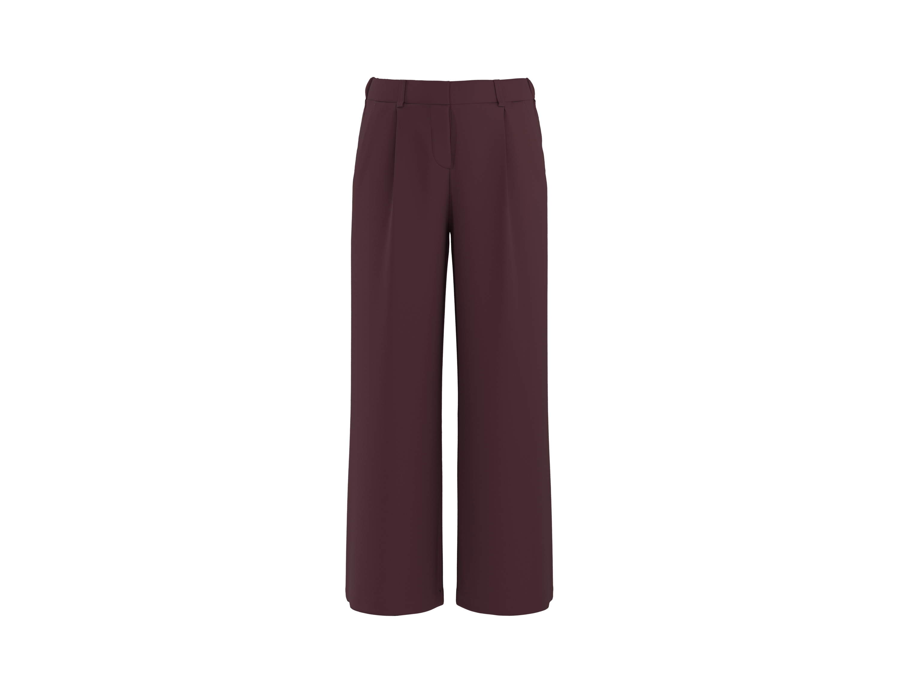 Esmara® Dámské kalhoty "Wide Leg" (červená, M(40/42))