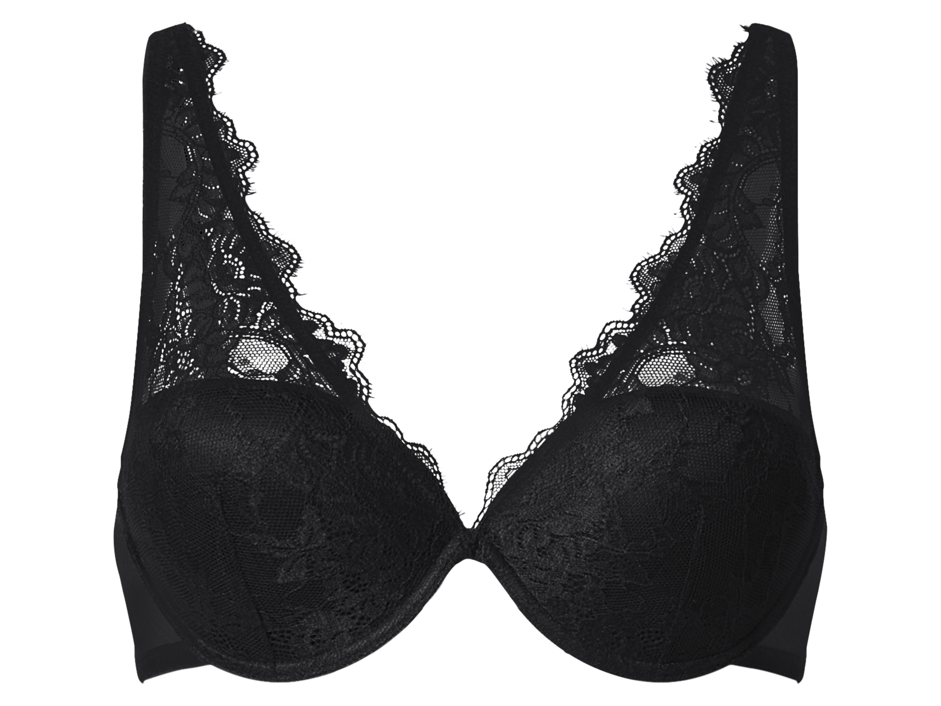 esmara® Dámská podprsenka s krajkou (černá, 75B)