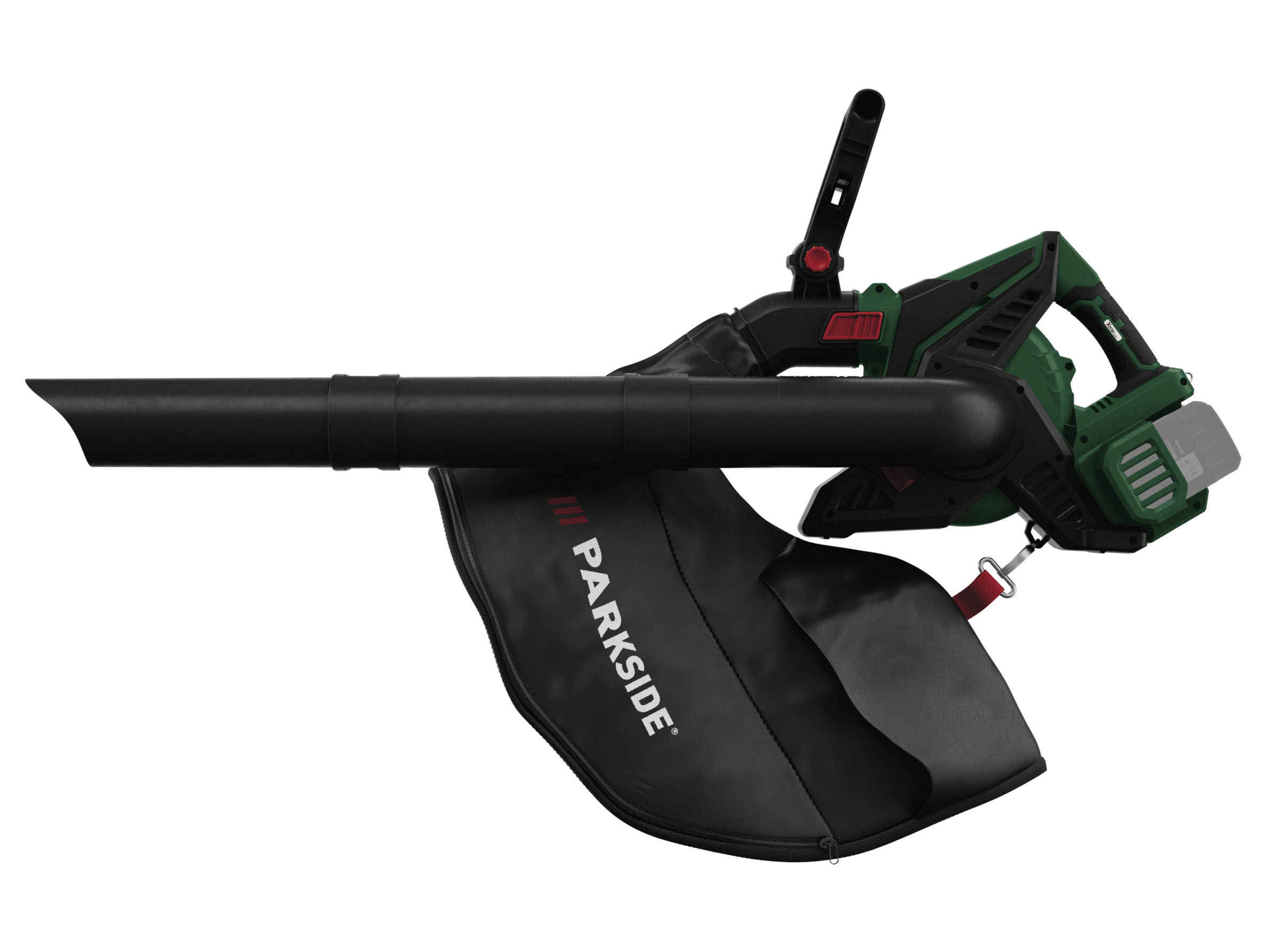 Parkside® Aku vysavač / foukač listí Plsa 40-Li D2 – bez akumulátoru a nabíječky