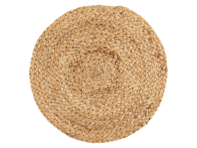  Zobrazit na celou obrazovku LIVARNO home Jutové prostírání, Ø 37cm, 4 kusy - Obrázek 3