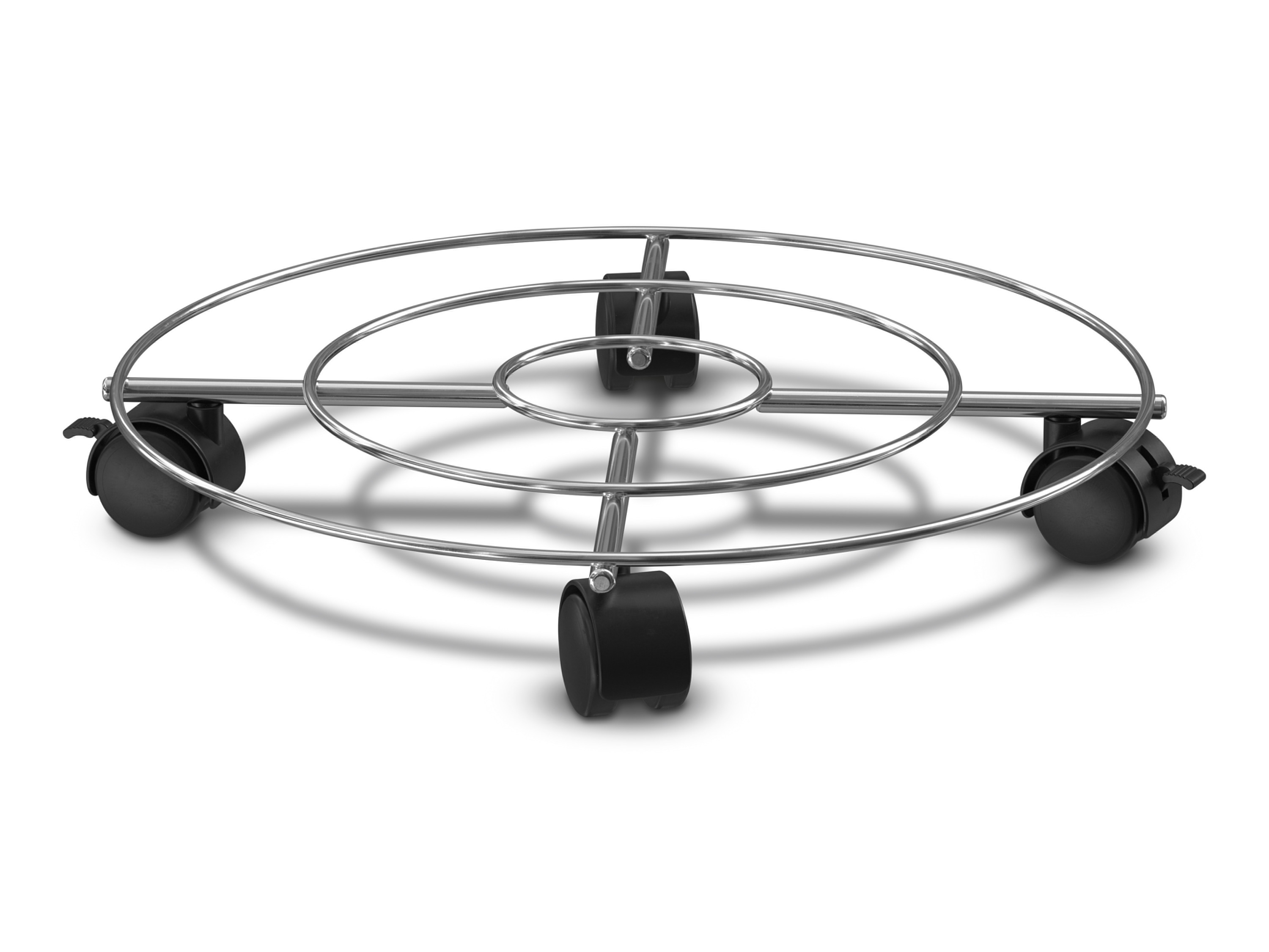 Parkside® Podstavec pod květináč s kolečky (drát/měkká)